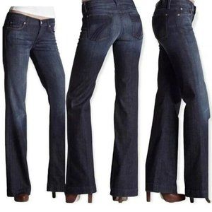 7 For All Mankind Dojo Flare Leg Jeans Women's 31